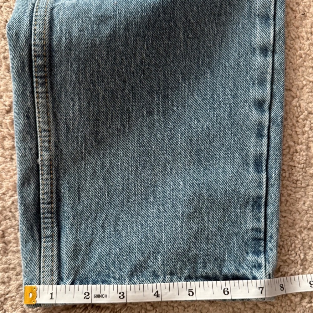 Good American '90s Duster Straight Leg Jeans Womens Size 4/27 Blue950 - Picture 11 of 11